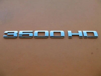 2007-2018 CHEVROLET SILVERADO 3500 HD SIDE DOOR EMBLEM LOGO BADGE SYMBOL A20834 - Imagem 1 de 3