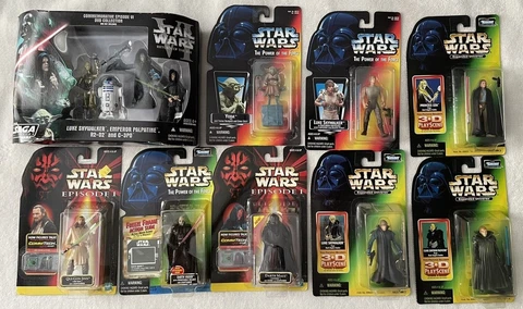 Star Wars Power of the Force Expanded Universe The Saga Collection Figure Lot Cover