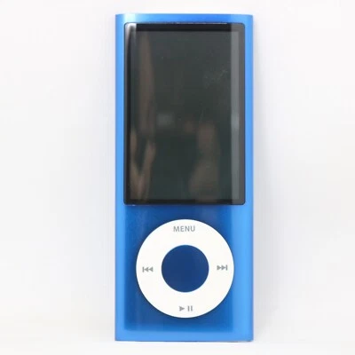 Apple iPod nano 5. Generation blau (8GB) Defekt / MP3 Player / vom Händler - Bild 1 von 4