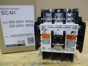 Fuji Magnetic Contactor 2a2b Coil 220V SC-N1-3A2a2b-220V - Picture 1 of 3