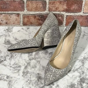 LOEFFLER RANDALL Shoes Wnms 10 Lilah Heels Lizard Print Embossed Leather Multi - Picture 1 of 20
