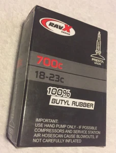 Válvula Presta Rav X Design 700c 18-23c 100% caucho butilo - Imagen 1 de 5