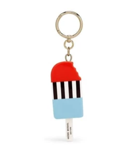 Henri Bendel Ice Candy Bag Charm Stripe - Picture 1 of 16