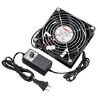120Mm X 38Mm 110V 220V Ac Powered Axial Fan,12V Variable Speed Controller With A