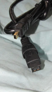 Firewire 800 9 Pin [male] to 4 Pin [male] Cable Lead IEEE1394B - Picture 1 of 5