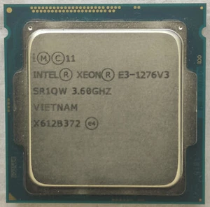 Intel XEON E3-1276 V3 1276V3 3.6G 8MB 4Cores 8Threads LGA 1150 CPU Processor CPU - Picture 1 of 3