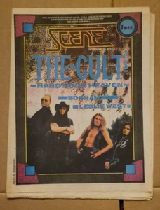 THE CULT cover SCENE 1/18/90 Jason Bonham LESLIE WEST My Dad Is Dead TOM PETTY - Picture 1 of 17