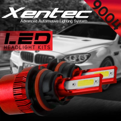 XENTEC LED HID Headlight kit 9004 HB1 White for 1986-1991 Mercedes-Benz 560SEL - Image 1 of 4