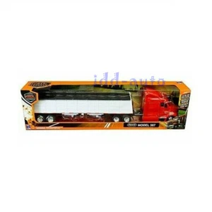 NUEVO CAMIÓN DE LARGA DISTANCIA RAY PETERBILT 387 LOWBOY CAMIÓN DE GRANOS 1/43 ROJO 15453 A - Imagen 1 de 1