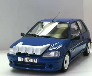 Fanaliera Additional lights 1/18 Peugeot 106 Rally Transkit Norev Ottomodels - Foto 1 di 4
