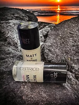 Catrice Matt & More 3D Top Coat Perlmutt farbiges mattes Finish Meerjungfrau Top - Bild 1 von 2