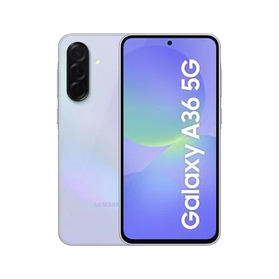 Samsung Galaxy A36 A366 5G 128GB 6GB RAM Dual Sim Lavender Europa - Immagine 1 di 4