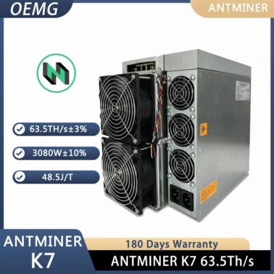 Bitmain Antminer K7 63.5Th/s CKB Miner Nervos Network 3080W Power - Image 1 of 4