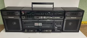 PANASONIC RX-CW43 AM FM STEREO RADIO CASSETTE BOOMBOX 25" VINTAGE - Picture 1 of 11