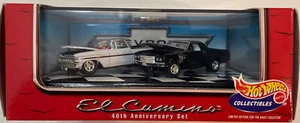 1999 Hot Wheels Cool Classics Series 1 40th Anniversary El CAMINO Set 1959/1970 - Picture 1 of 4