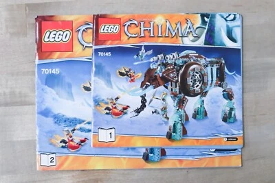 LEGO Legend of Chima 70145: Maula's Ice Mammoth Stomper Manuals 1 and 2 ONLY - Image 1 of 2
