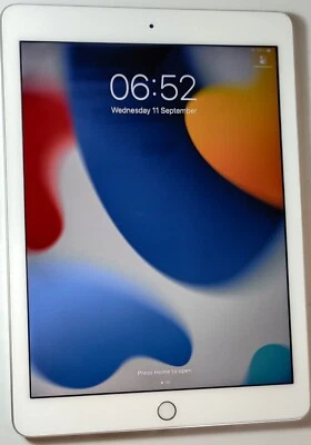 Apple iPad Air 2 A1566 16GB 9.7in Wi-Fi Silver Excellent Condition Working #300B - Image 1 of 4