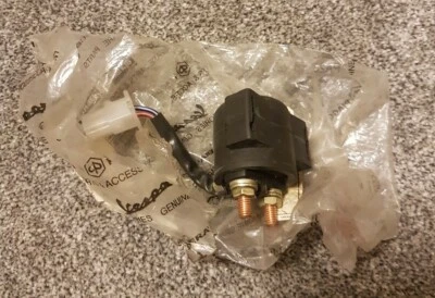 GENUINE Aprilia Starter Relay AP8112927 RSV Mille Caponord ETV1000 1000 Falco ? - Image 1 of 4