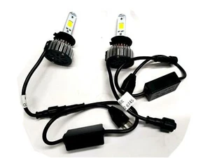 KIT H7 LAMPADE A LED CREE FULL LED 2600 LUMEN 6000K DIGITALE 12V 24V CAMIO AUTO - Foto 1 di 5