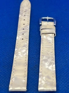 VINTAGE BRACELET de MONTRE WATCH STRAP WRISTWATCH CHEVIGNON 11MM white  - Picture 1 of 11