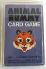 Vintage ANIMAL RUMMY CARD GAME 1975 Whitman 4908 - Complete with Plastic Case