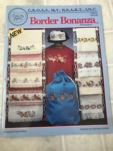 Cross My Heart, Inc. Border Bonanza Cross Stitch Leaflet CSB-94 - Picture 1 of 3