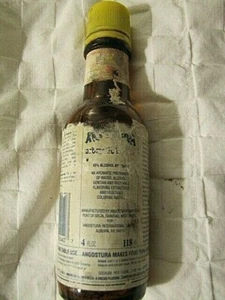 Botella Angostura Bitters vintage. Vacío 4 oz.  - Imagen 1 de 3