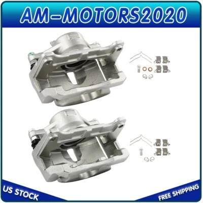 Par de pinzas de freno delanteras con soporte para Toyota RAV4 21-2023 2019-23 Lexus ES250 Foto 1 de 4