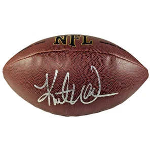 Kurt Warner Signed NFL Football St Louis Rams AZ Cardinals Autograph Beckett COA - Picture 1 of 7