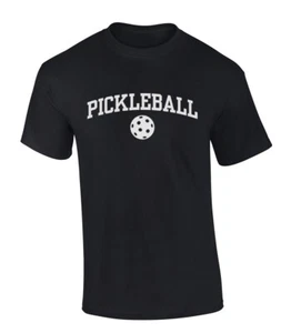 Mens Pickleball Tshirt Pickleball Graphic Pickleball Short Sleeve T-shirt - Picture 1 of 2