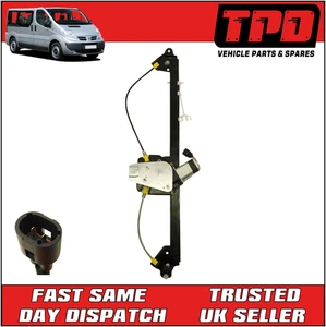 NEW Front Right Electric Window Regulator & Motor For Nissan Primastar 2002-2014 - Picture 1 of 5