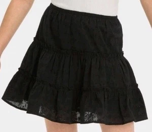 Girls Ruffle Skirt Art Class Black XXL 16-18 - Picture 1 of 1