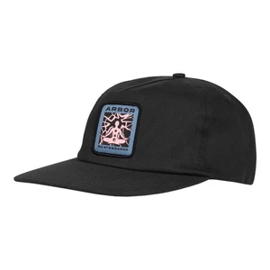 Gorra Arbor Skateboards Chaos negra - Imagen 1 de 2