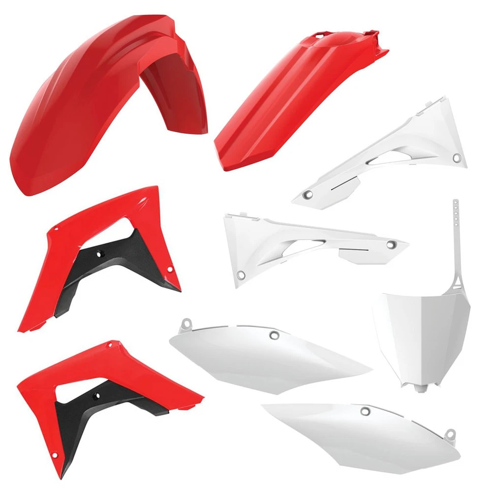 KIT PLÁSTICO POLISPORT HONDA CRF250RX 2019-2021, CRF450RX 2017-2020, ESTILO OEM Foto 1 de 1