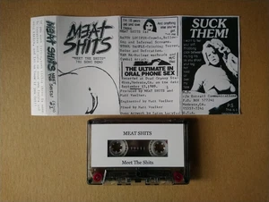 MEAT SHITS Meet The Shits Tape, AxCx Impetigo Repulsion Gut Fornicator Mortician - Picture 1 of 1