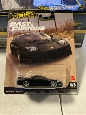 2024 Hot Wheels Premium Fast & Furious Fast Five 2003 Honda NSX-R 5/5 - Image 1 of 2