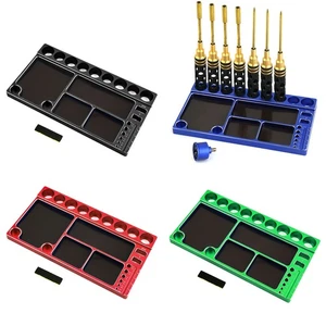 Screw Tray Magnetic Tool Storage Plate Holder for RC Climbing off-road Car Truck - Picture 1 of 14