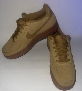 Nike Air Force 1 LV8 3 Low GS Wheat Flax Gum Youth taglia 5,5 anni BQ5485-700 - Foto 1 di 18
