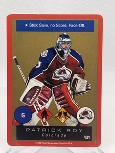 1996-97 Playoff One on One Gold #431 Patrick Roy UR (Ultra Rare)! - Picture 1 of 6