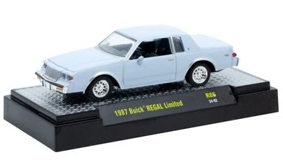 BUICK Regal Limited - 1987 - light blue - M2 1:64 - Immagine 1 di 4