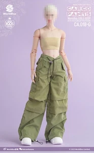 World Box  1/6 Tan Cargo Pants USA Shop - Picture 1 of 26
