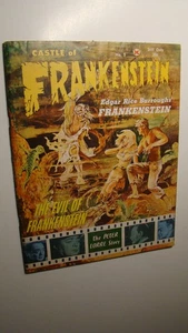 CASTLE OF FRANKENSTEIN 5 FAMOUS MONSTERS 1964 EDGAR RICE BORROUGHS PETER LORRE - Picture 1 of 1