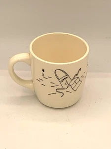 Royal China USA BBQ Cookout Chef Mug Cup 8 oz - Picture 1 of 7