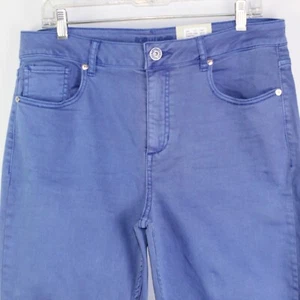 Maurices Crop Jeans Blue Size 13/14 High Rise 5-Pocket Pants - Picture 1 of 10