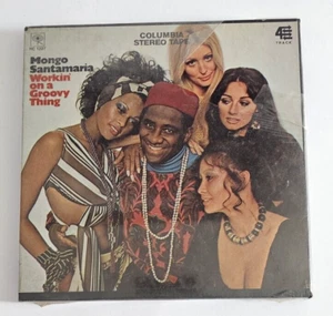 Mongo Santamaria 'Workin' on a Groovy Thing' Reel to Reel 3¾ IPS  4-Track SEALED - Imagen 1 de 8