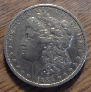 1886-O  **** MORGAN DOLLAR ****  REALLY NICE COIN - L@@K AT PICTURES!!!!!   #910 - Picture 1 of 2