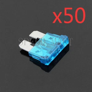 50 PZ 15A Auto Camion Barche SUV Auto HID Luce Grande Standard Lama Fusibile - Foto 1 di 2