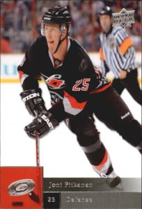 2009-10 Upper Deck Hockey #86 Joni Pitkanen