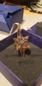 Swarovski Star XMAS ornament Gold.5301220. Lovely Rare and Retired. MINT - Picture 1 of 4