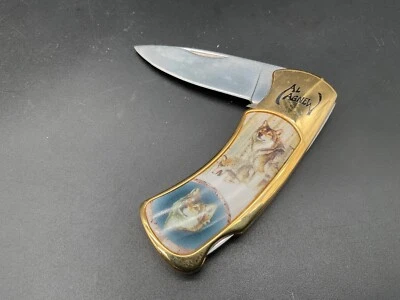 Cuchillos de coleccionista Al Agnew Wolf cuchillo de coleccionista Foto 1 de 2